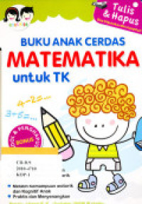 Image of Buku anak cerdas matematika untuk TK